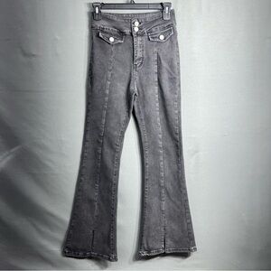 Elegant Black‎ Flare Jeans for Women